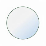 BALTICA DESIGN LUSTRO OKRĄGŁE TINY BORDER ROUND BUTELKOWA ZIELEŃ ŚR. 50 CM - obrazek 2