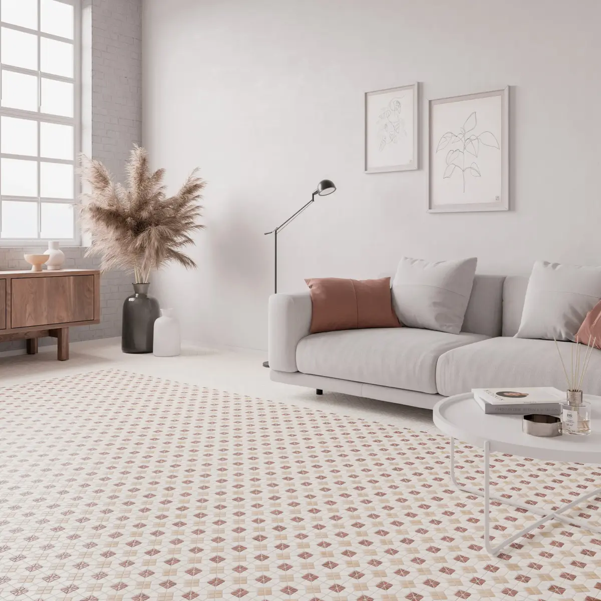 WOW TESSERAE SUIT GRANA 28x28 MAT - obrazek 2
