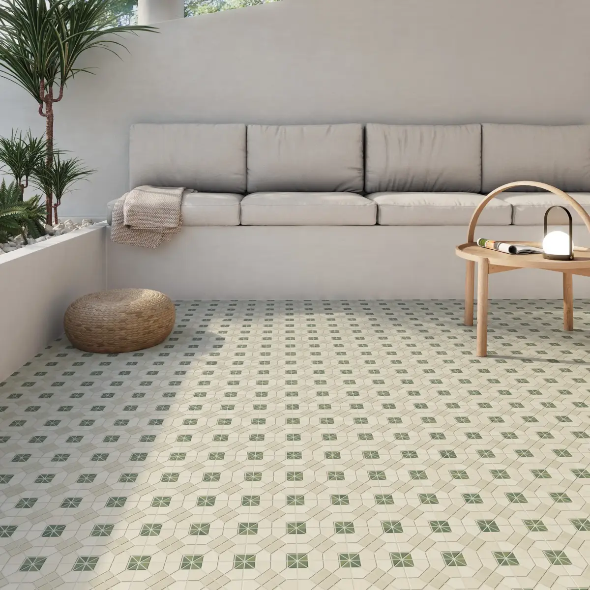 WOW TESSERAE SUIT MOSS 28x28 MAT - obrazek 3