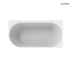 OLTENS HAMNES WANNA NAROŻNA 170x80 CM PRAWA BIAŁA - obrazek 7
