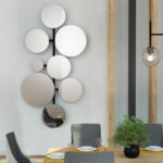 BALTICA DESIGN LUSTRO MOLECUA SREBRNE 110X60 CM - obrazek 3