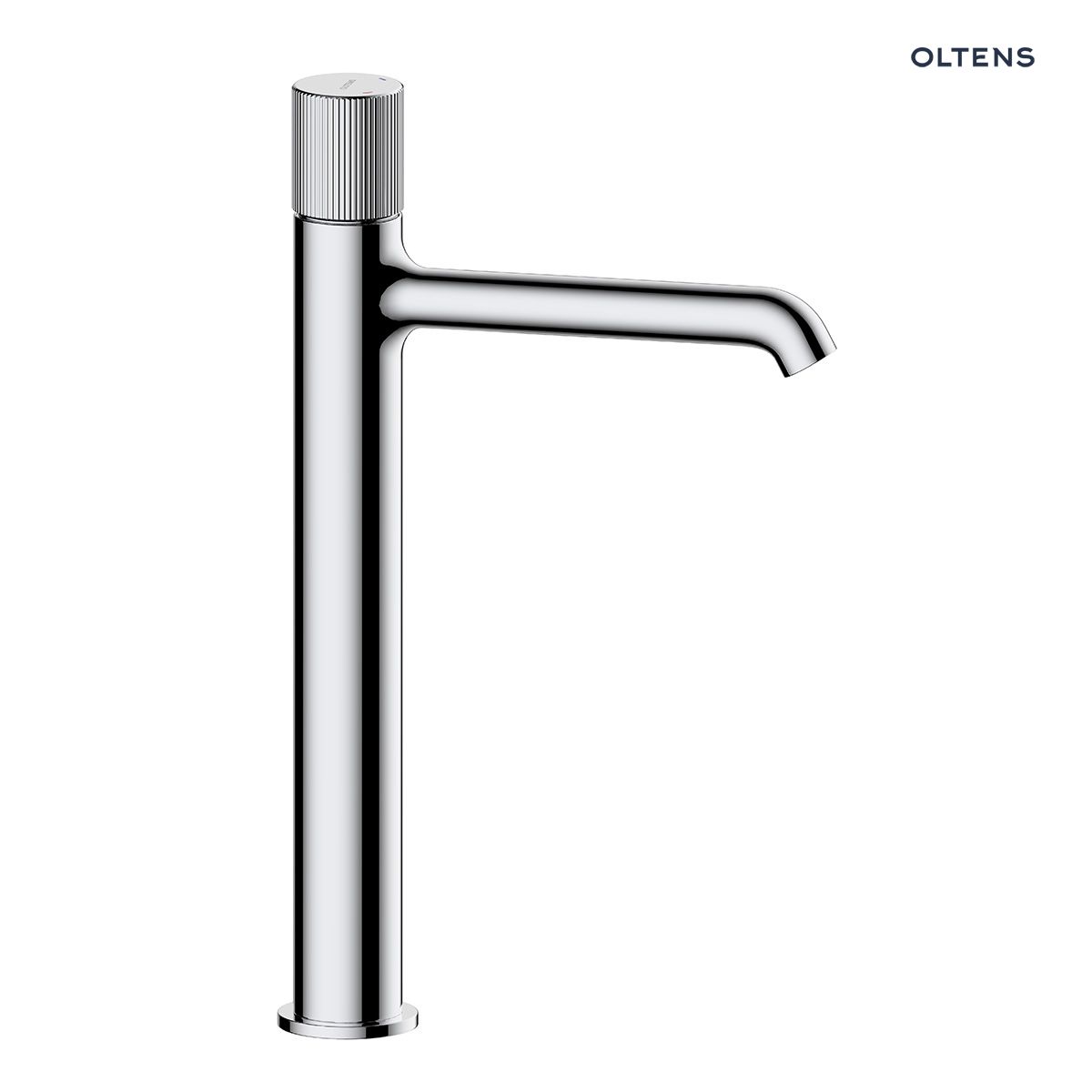 32505100 OLTENS HAMNES BATERIA UMYWALKOWA STOJĄCA WYSOKA CHROM - obrazek 1