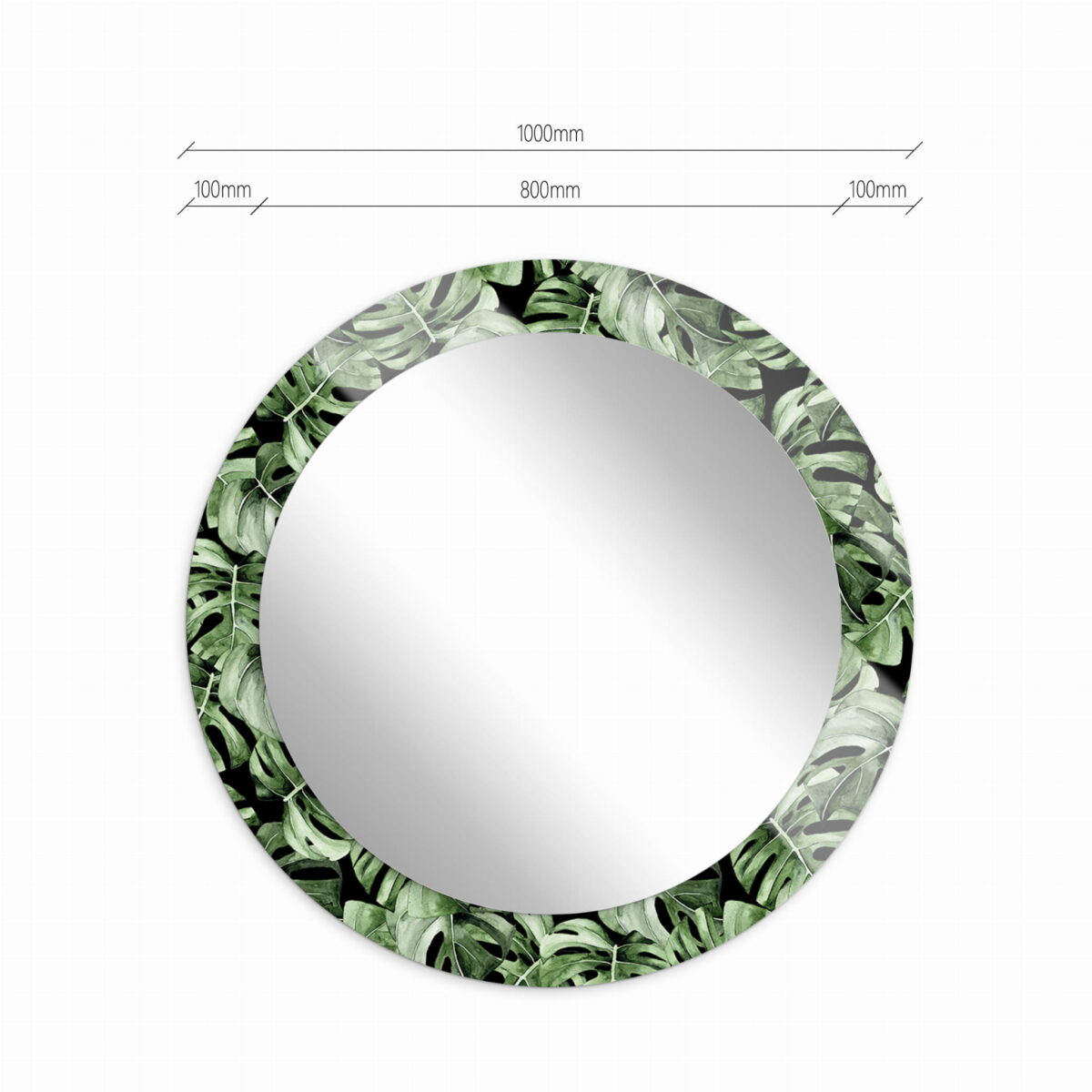 BALTICA DESIGN LUSTRO MALERI MONSTERA ŚR. 100 CM - obrazek 5