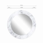 BALTICA DESIGN LUSTRO MALERI MARBLE WHITE ŚR. 100 CM - obrazek 4