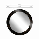 BALTICA DESIGN LUSTRO MALERI MARBLE BLACK ŚR. 100 CM - obrazek 5