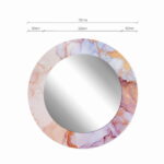 BALTICA DESIGN LUSTRO MALERI PINK QUARTZ ŚR. 100 CM - obrazek 2