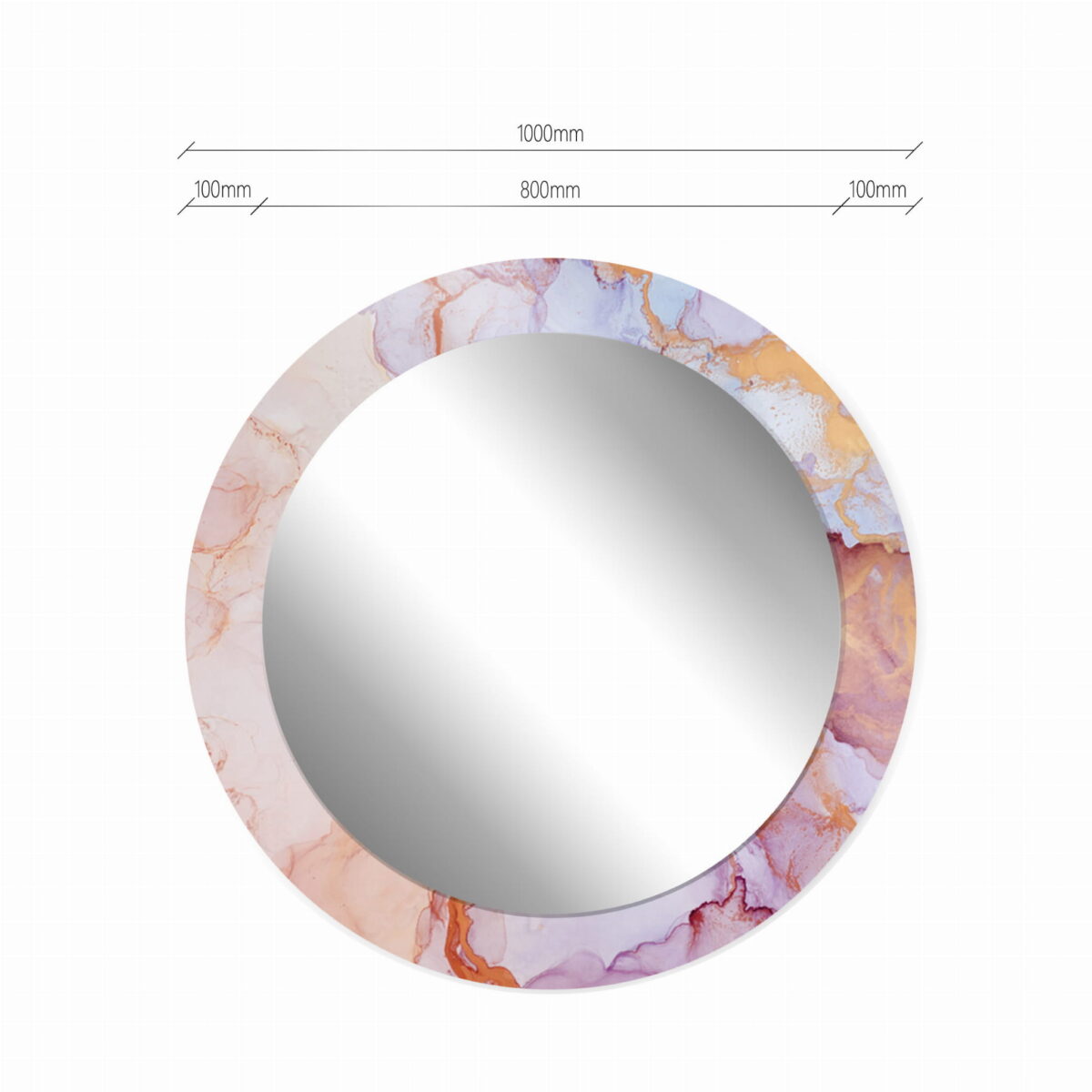 BALTICA DESIGN LUSTRO MALERI PINK QUARTZ ŚR. 100 CM - obrazek 5