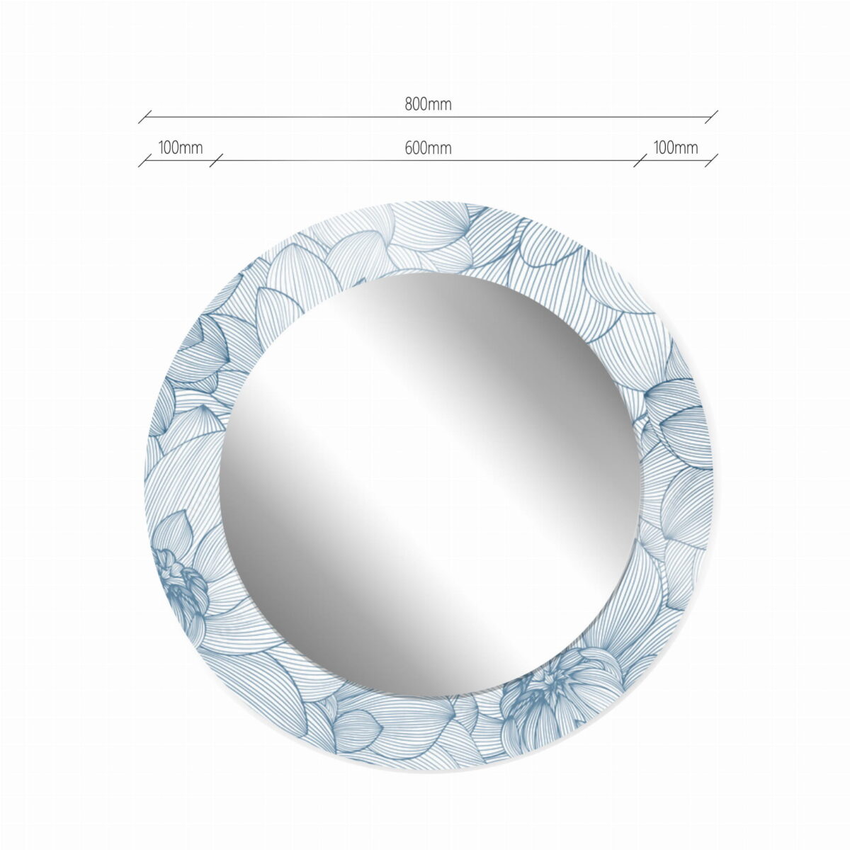 BALTICA DESIGN LUSTRO MALERI SIMPLE FLOWERS ŚR. 100 CM - obrazek 4
