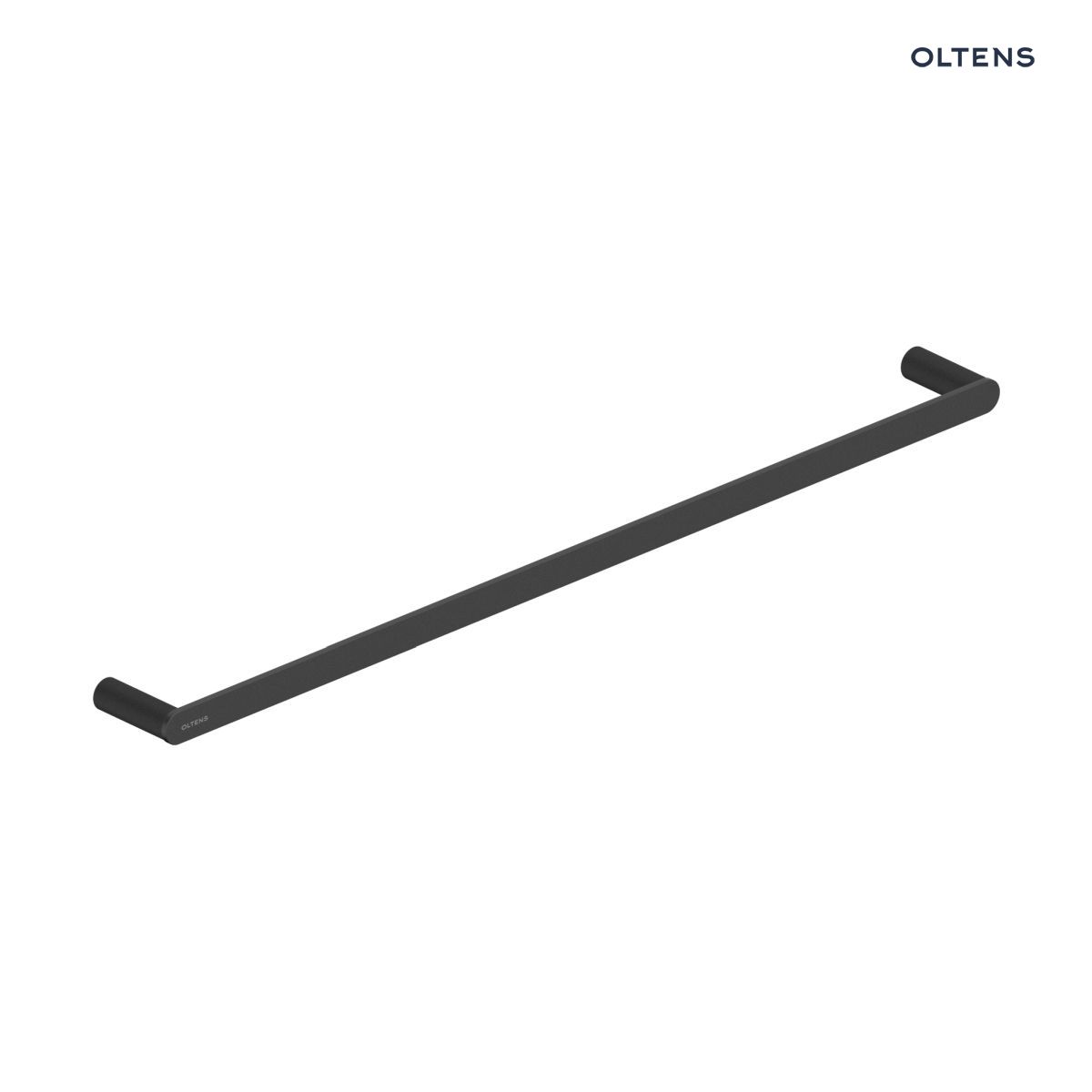 80114300 OLTENS HAMNES WIESZAK NA RĘCZNIK 60 CM CZARNY MAT - obrazek 1