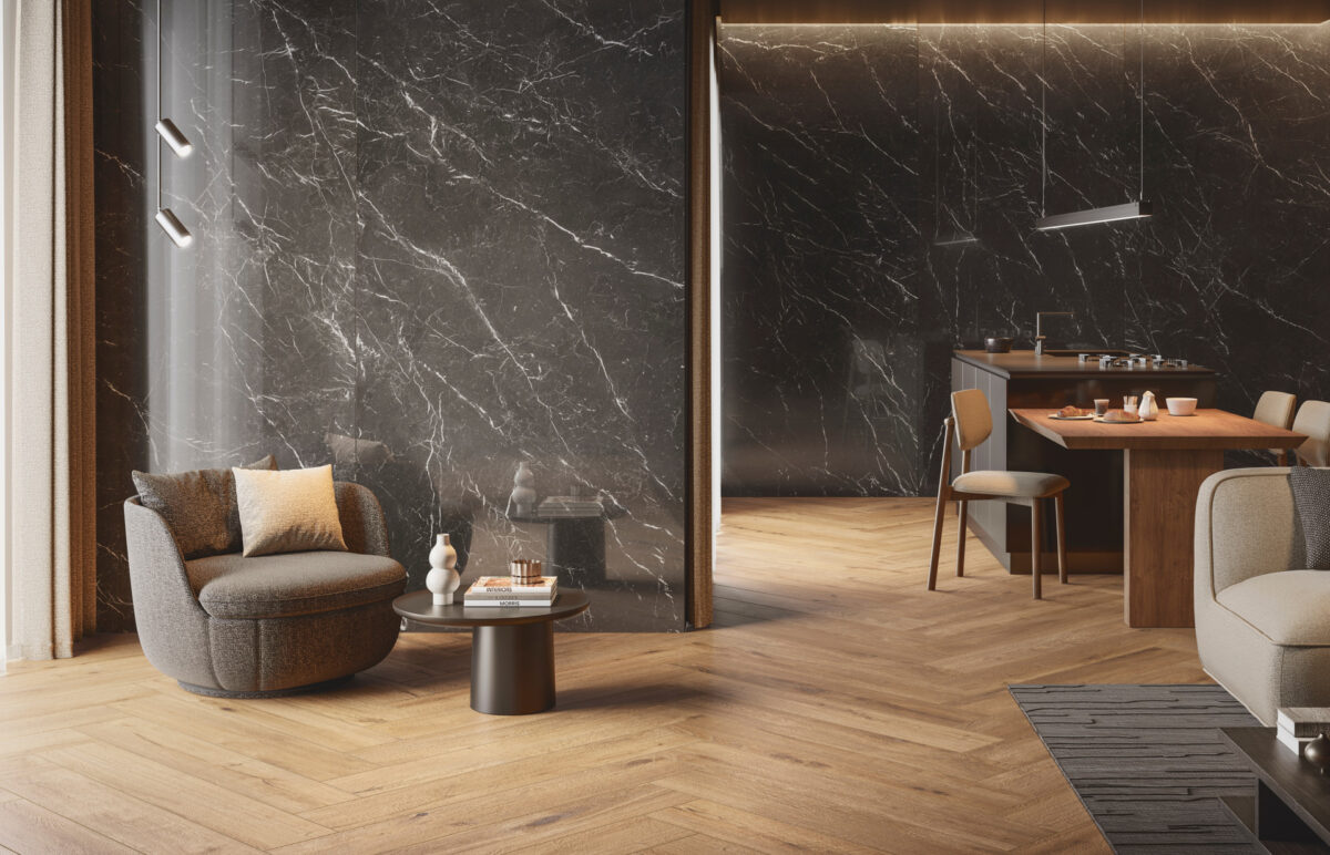 MIRAGE JEWELS 2.0 JW 21 NERO MARQUINA 60X120 LUC - obrazek 2
