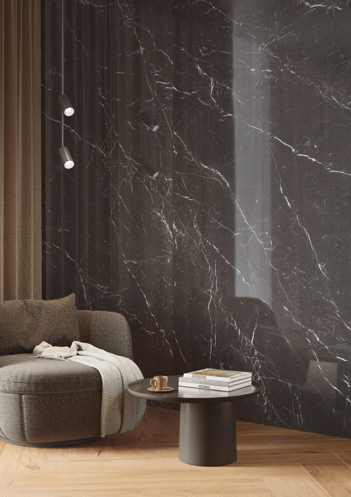 MIRAGE JEWELS 2.0 JW 21 NERO MARQUINA 60X120 LUC - obrazek 3