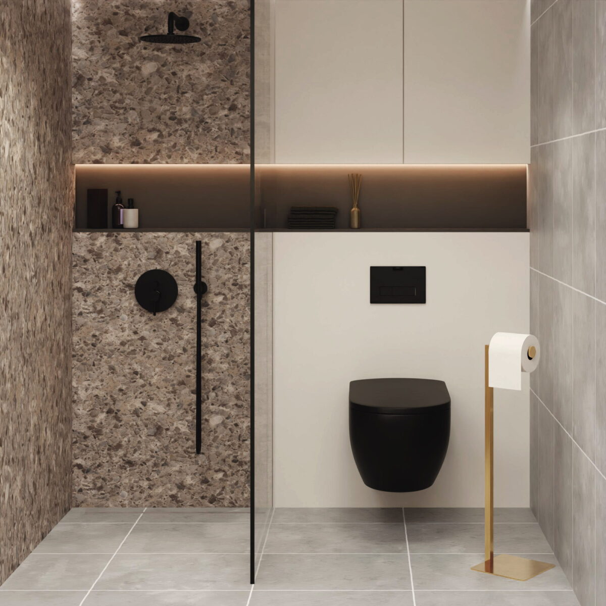BALTICA DESIGN STOJAK NA PAPIER TRIN GOLD PLUS - obrazek 2