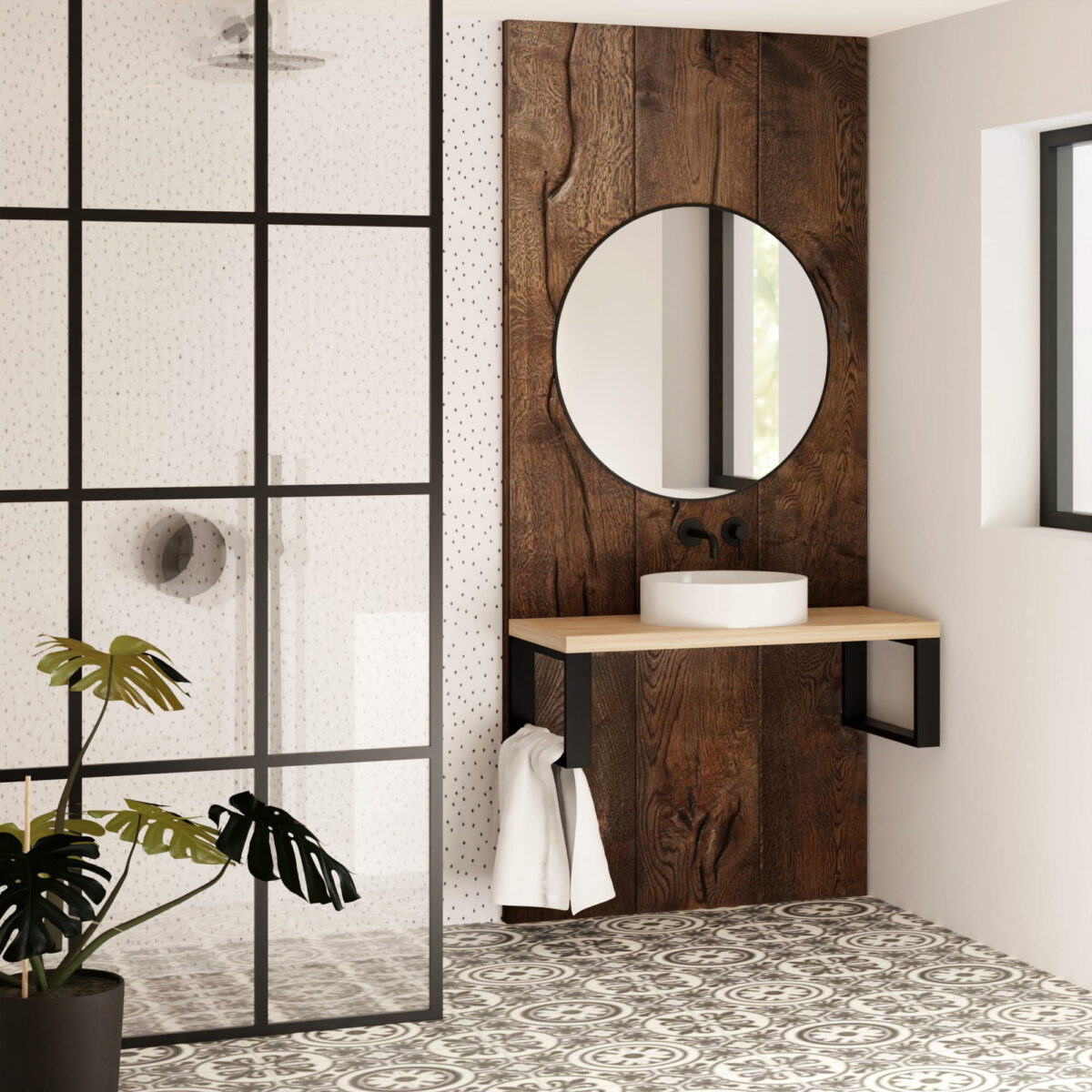 BALTICA DESIGN KONSOLA ŁAZIENKOWA LIV 60X35X30 - obrazek 2