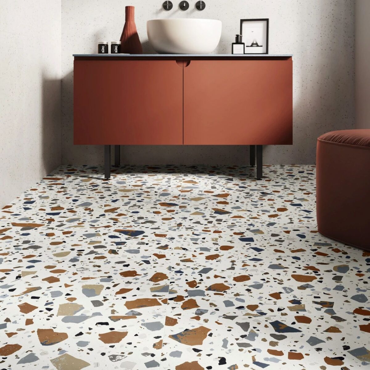 SANT`AGOSTINO EXTRA DECONCRETE DE-MAXI DECO WHITE 120X278 MAT - obrazek 2