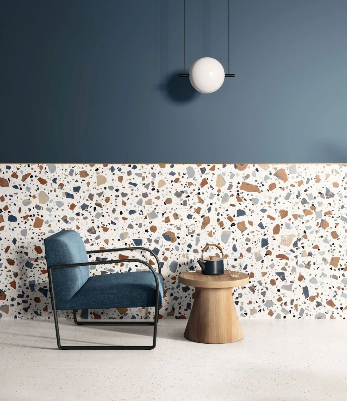 SANT`AGOSTINO EXTRA DECONCRETE DE-MAXI DECO WHITE 120X278 MAT - obrazek 5