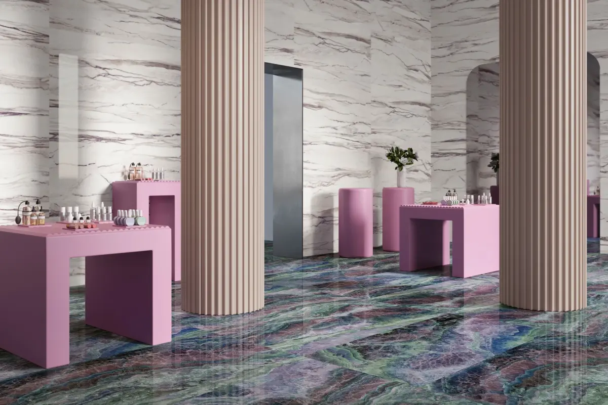 SANT`AGOSTINO EXTRA STAR ONYX PURPLE 120x278 KRY POŁYSK - obrazek 5