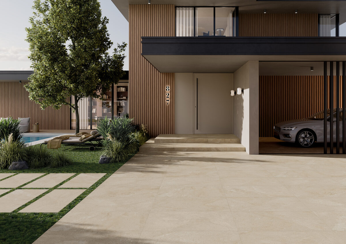 LA FABBRICA AVA VELARIS BEIGE 120x120 NAT - obrazek 4