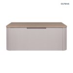 OLTENS HAMNES SZAFKA 100CM PODUMYWALKOWA WISZĄCA Z BLATEM KASZMIR/DĄB - obrazek 2