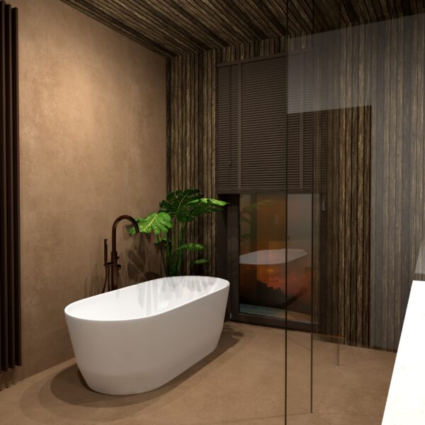 CERDOMUS MIRALITH GESSO+ KARNIS CHARCOAL+ CONCRETE AER CARAMEL 3