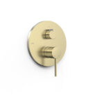 STUDY ELEMENTY ZEWNĘTRZNE DO PODTYNKOWEGO KORPUSU 3-DROŻNEGO RAPID-BOX ZŁOTY CAVA PBT® 26227310CA